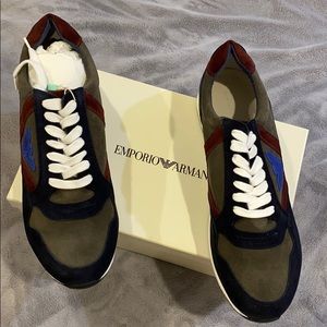 Emporio Armani Low Top Sneakers Size 45.5 NWT